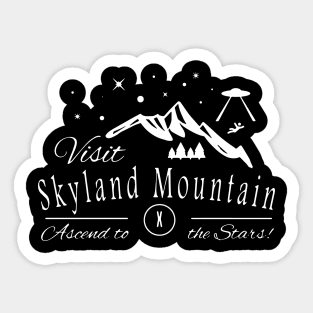skyland mountain Sticker